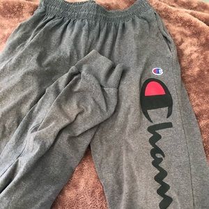 like new champion sweatpants/joggers